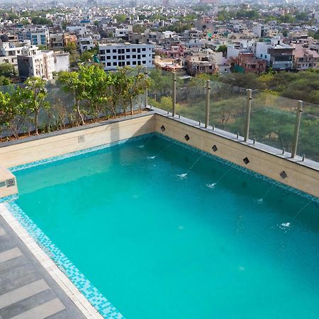 Hyatt Place Jaipur Malviya Nagar Exterior photo Swimming pool at the hotel