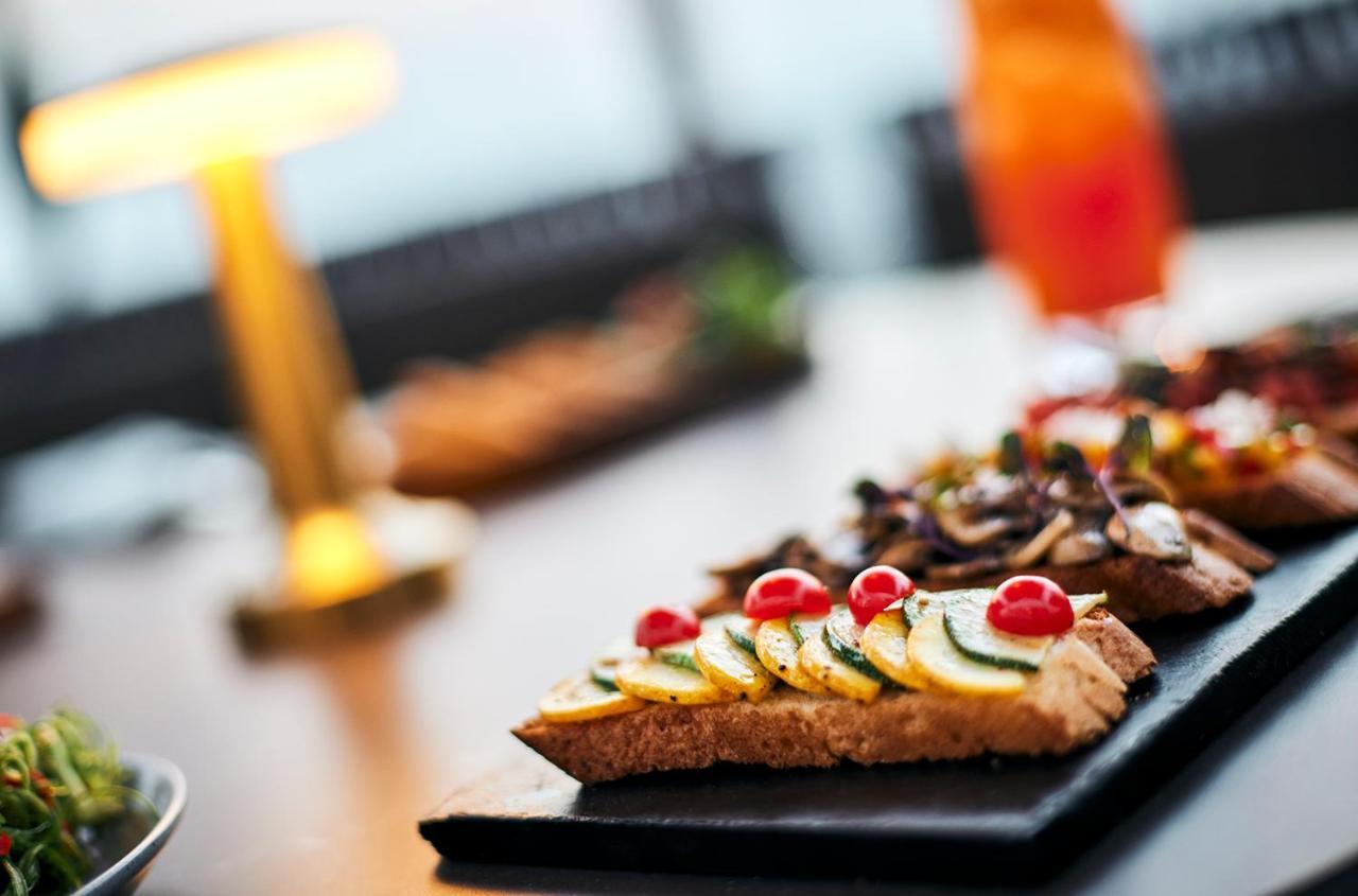 Hyatt Place Jaipur Malviya Nagar Exterior photo A selection of tapas