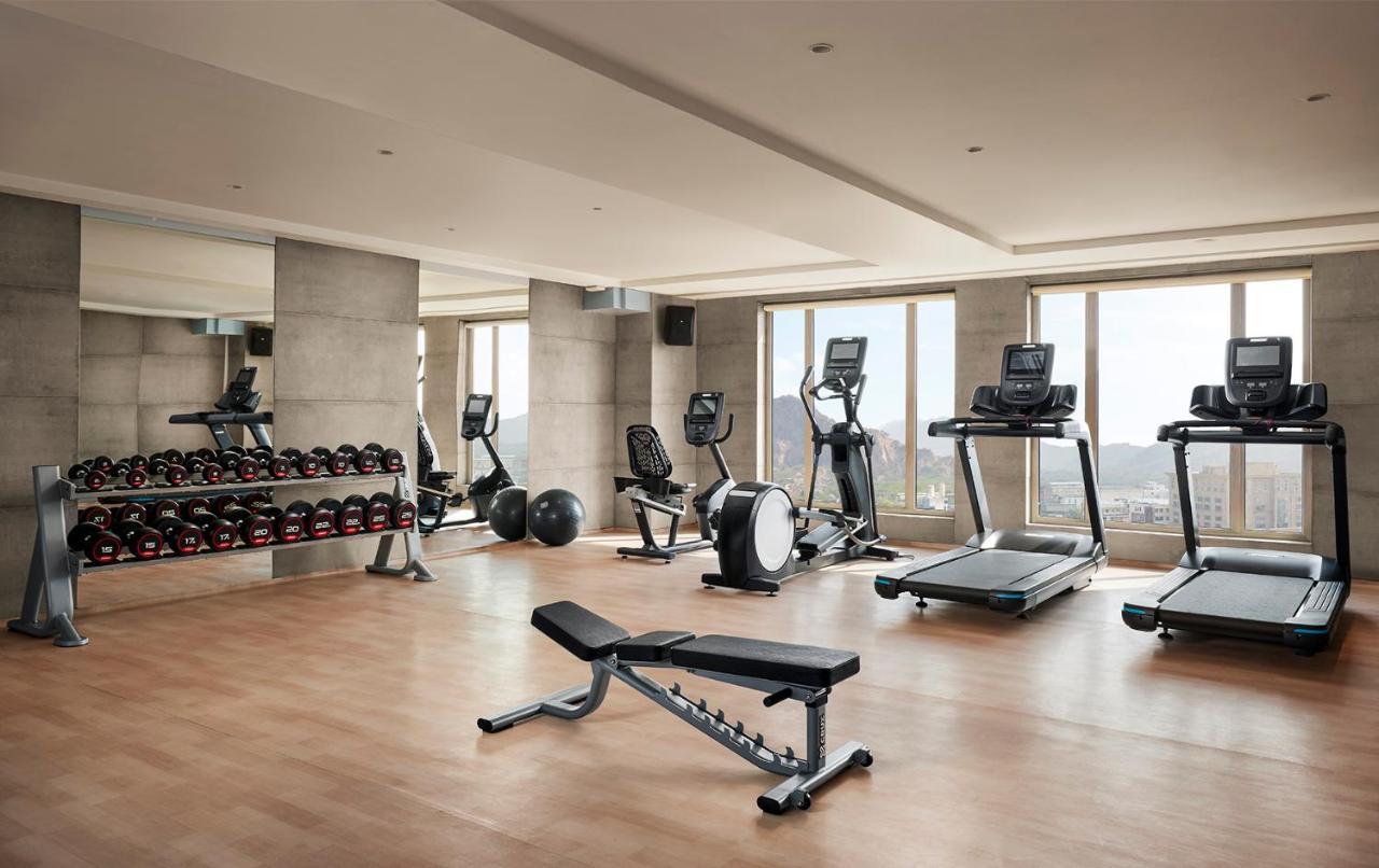 Hyatt Place Jaipur Malviya Nagar Exterior photo A gym in a hotel